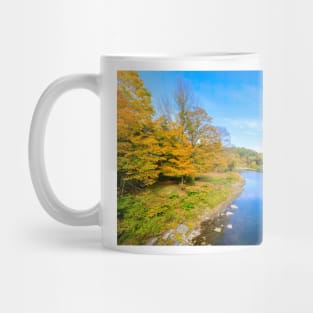 Vermont Panorama, Woodstock Mug